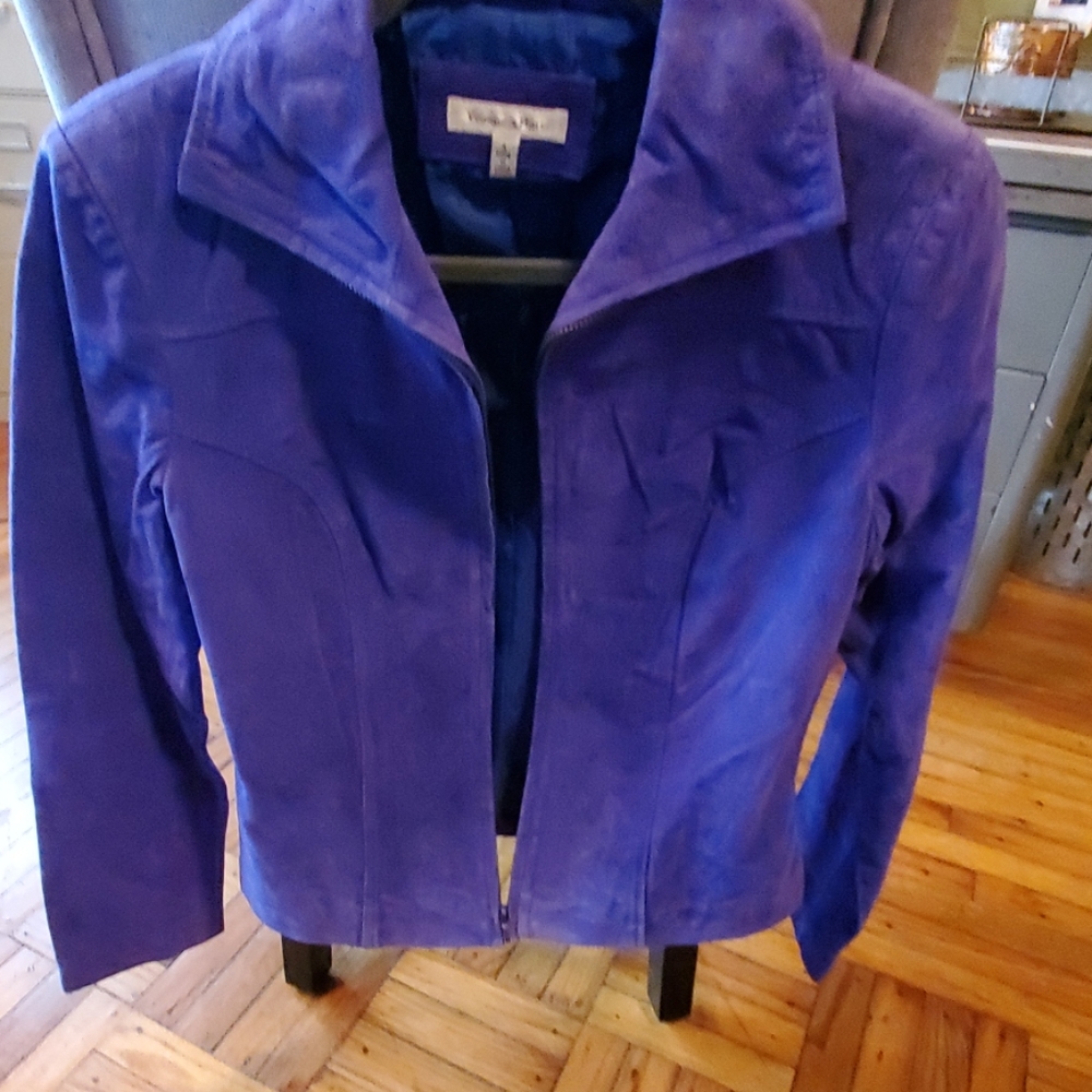 Blue Suede Jacket - image 3